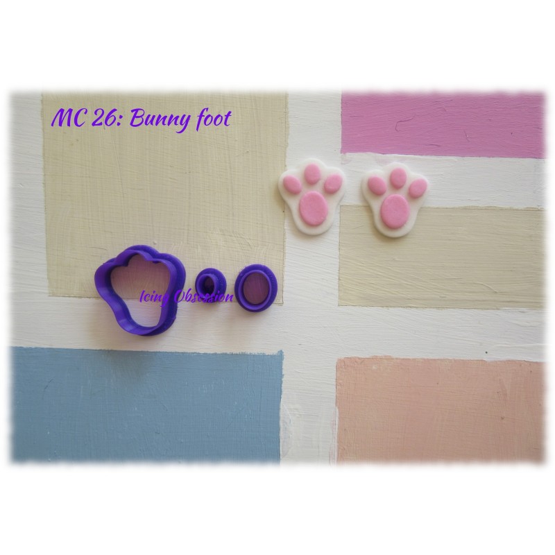 Bunny Rabbit Foot Multi-Cutter Set