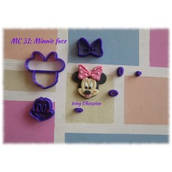 Minnie Mouse Multi-Cutter Set (Face)