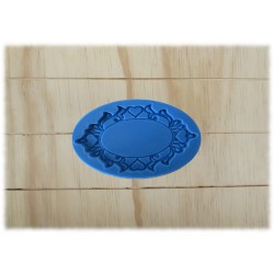 Oval Plaque Silicone Mould