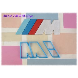 BMW M3 logo multi-cutter set, car brand, 3d printed multi-cutter set, Vaal