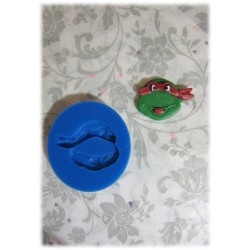 Ninja Turtle Face Silicone Mould (Small)