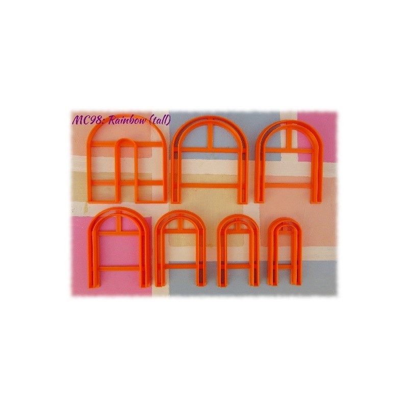 Rainbow Multi-Cutter Set (Tall)