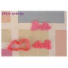 Barbie Logo Cutter & Press Set