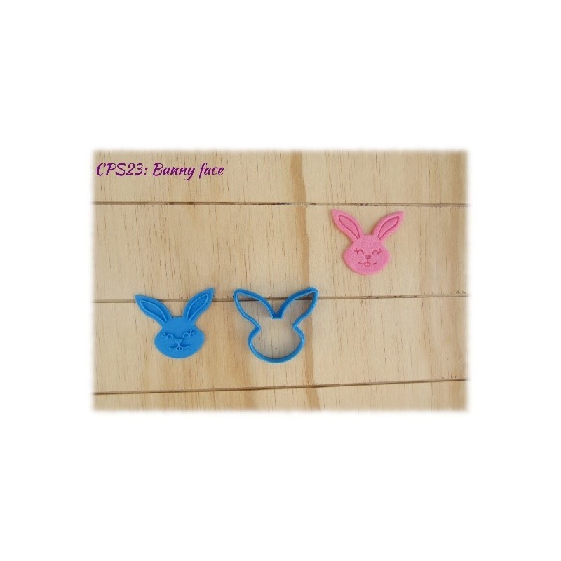 Bunny Rabbit Cutter & Press Set (Face)
