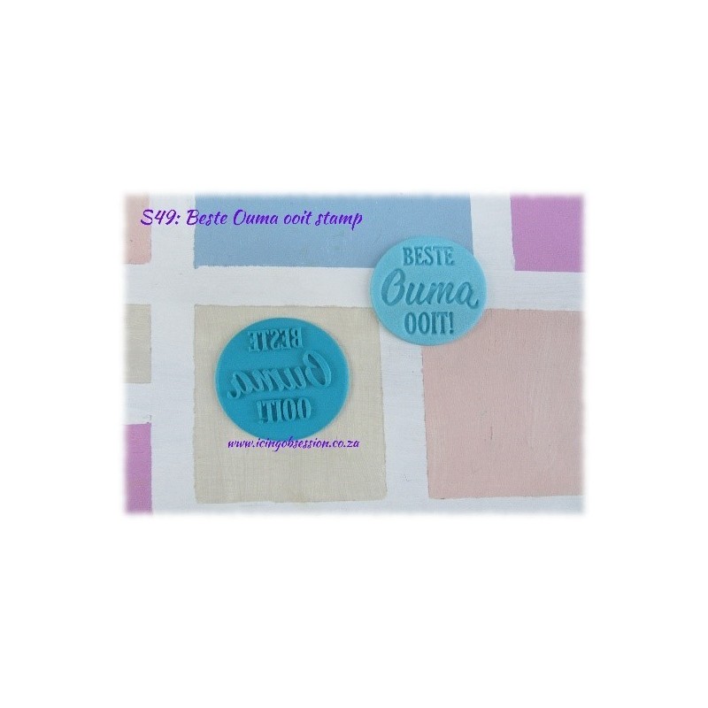 Beste Ouma Ooit Stamp