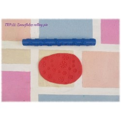 Snowflakes Texture Rolling Pin