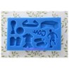 Soccer Theme Silicone Mould
