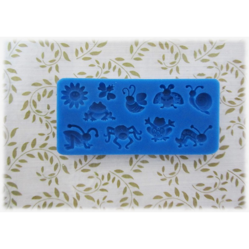 Bugs & Critters Silicone Mould