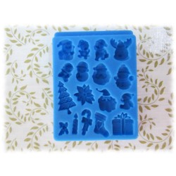 Christmas Theme Silicone Mould