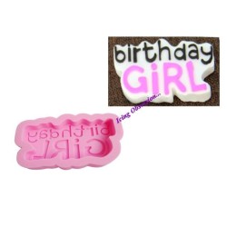 Birthday Girl Silicone Mould