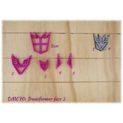 Transformers Multi-Cutter Set (Face - 3)