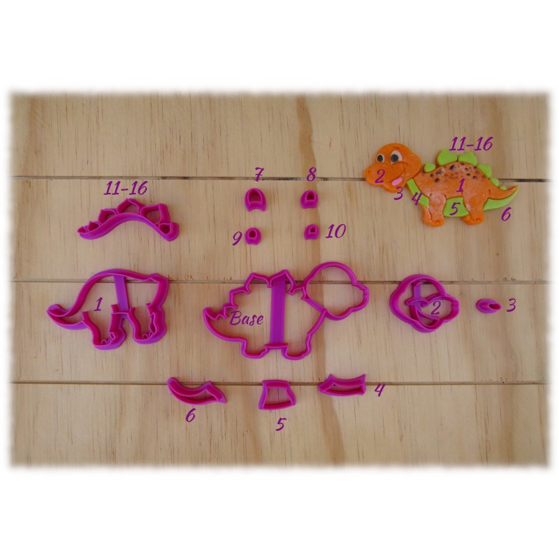 Dinosaur Multi-Cutter Set (2)