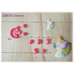 Unicorn Head Multi-Cutter Set