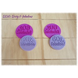 Sixty & Fabulous Stamp
