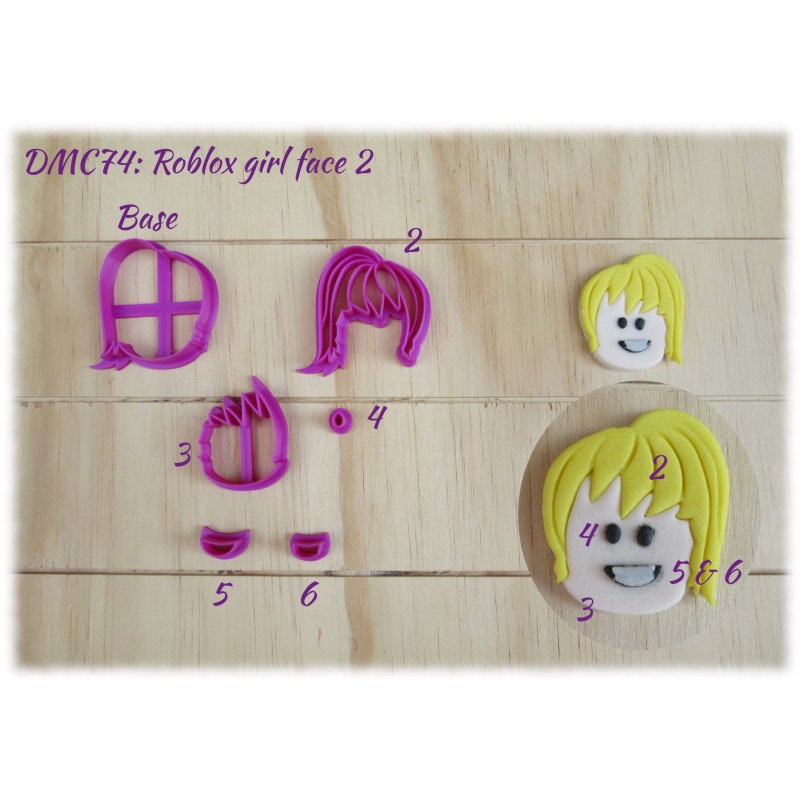 Roblox Girl Multi-Cutter Set (Face - 2)