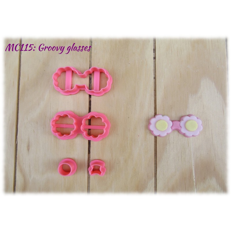 Hippie Glasses Multi-Cutter Set