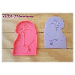 Stickman Meme Cutter & Press Set