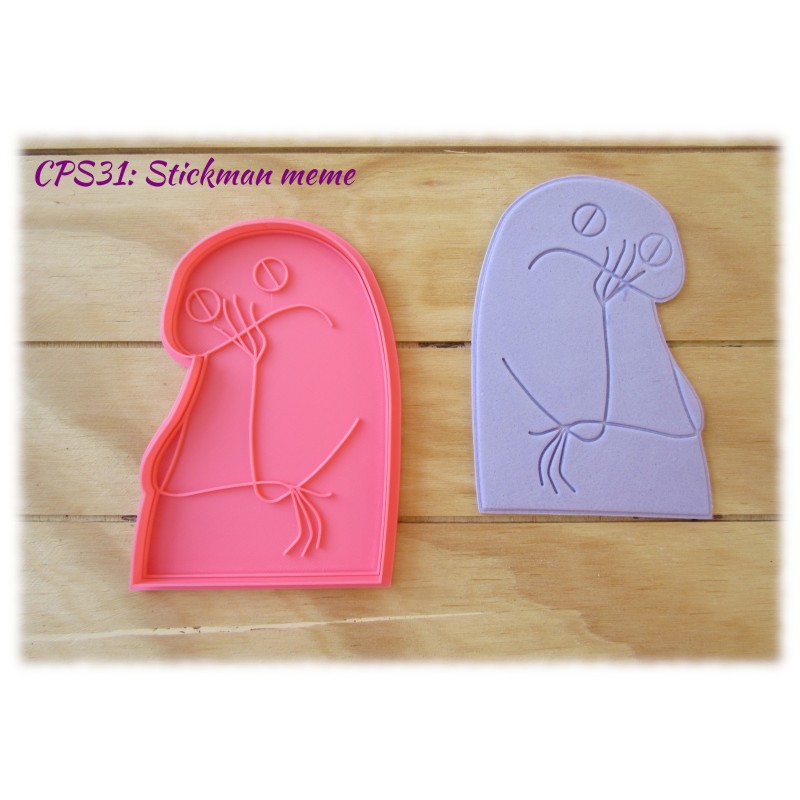Stickman Meme Cutter & Press Set