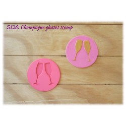 Champagne Glass Stamp