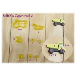Tipper/Construction Truck Multi - Cutter Set