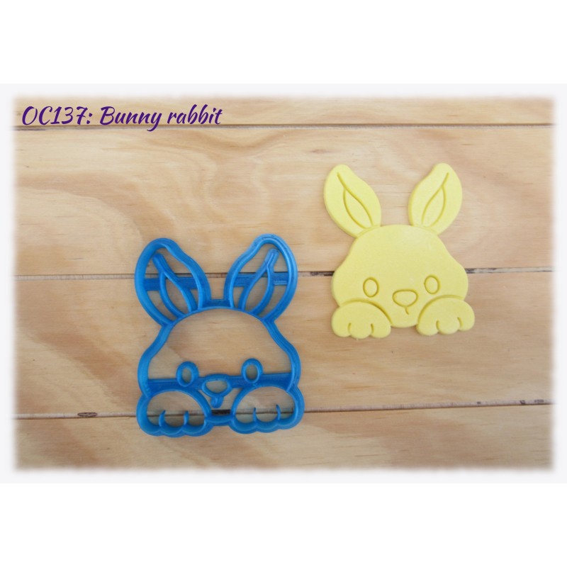 Bunny Rabbit Cutter (With Paws)