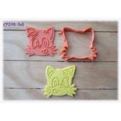 Tails Cutter & Press Set (Sonic the Hedgehog Theme)