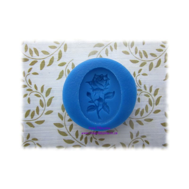 Cameo Silicone Mould (Plain Rose)