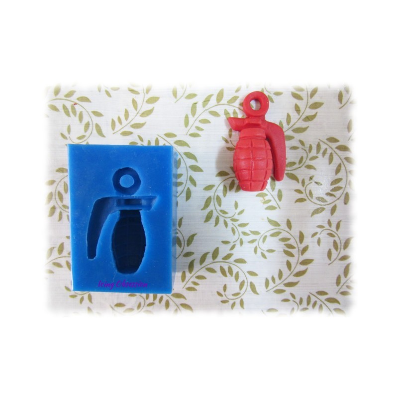 Hand Grenade Silicone Mould