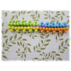 African Beads Silicone Mould (Filler/Border)