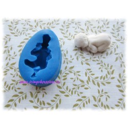 Sleeping Baby Silicone Mould (Single)