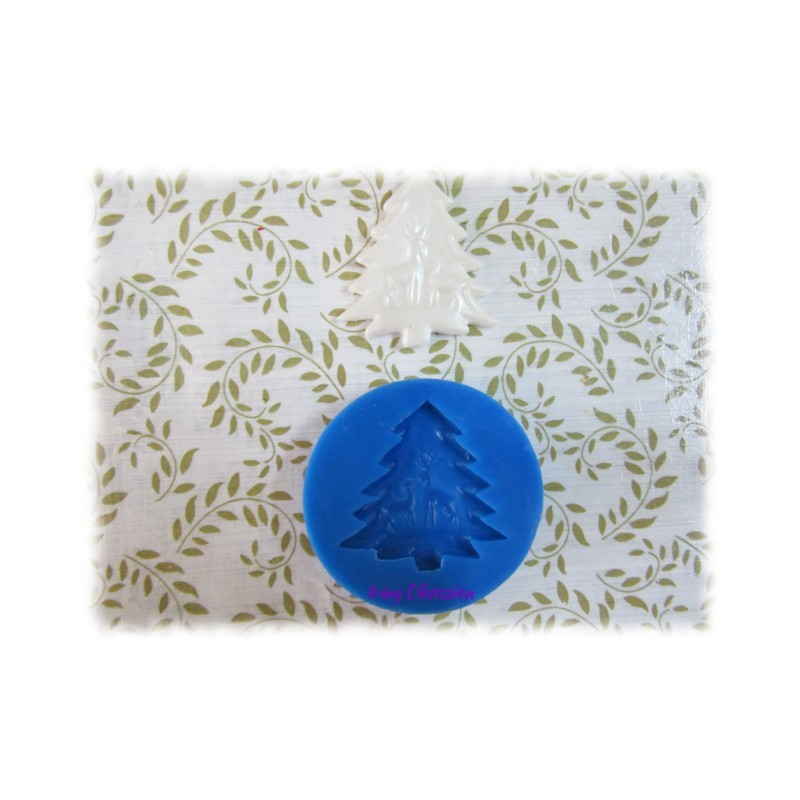 Christmas Tree Silicone Mould (1)
