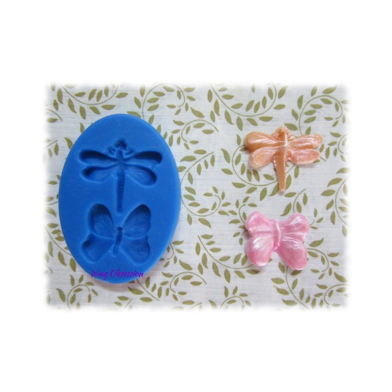 Butterfly & Dragonfly Silicone Mould