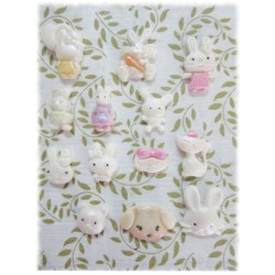 Bunny  Rabbit Silicone Mould (Multi)