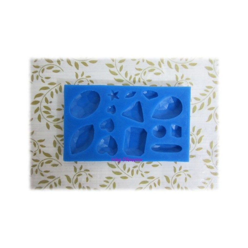 Gemstones Silicone Mould (Large)