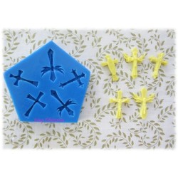 Cross Silicone Mould (Multi)