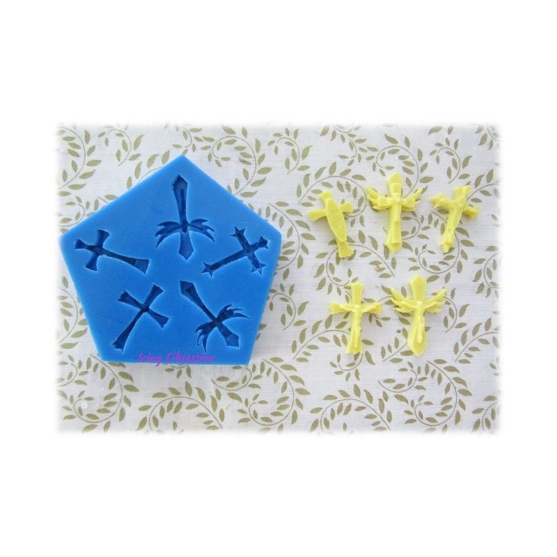 Cross Silicone Mould (Multi)