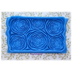 Ruffle Rose Silicone Onlay  (Rose 2)