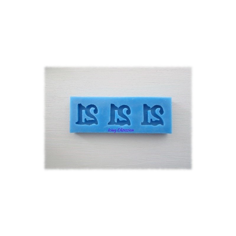 Twenty One Silicone Mould (Triple 21)