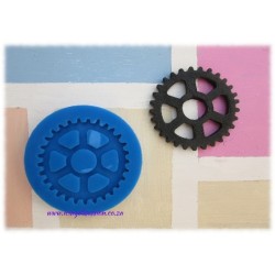 Mickey Mouse Gear Silicone Mould (Large)