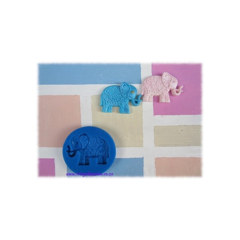 Elephant Silicone Mould (Elegant)