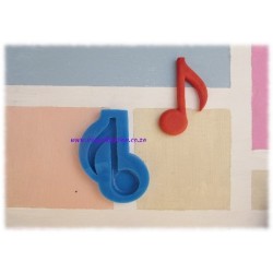 Music Note Silicone Mould (Quaver)