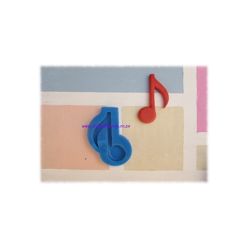 Music Note Silicone Mould (Quaver)