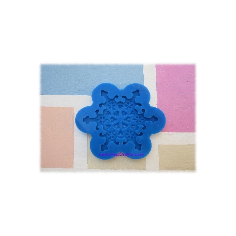 Snowflake Silicone Mould (Large)