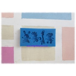 Animal Silicone Mould (Mini)