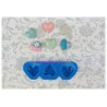 Geometric Hearts Silicone Mould