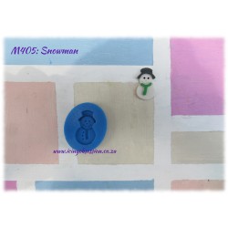 Snowman Silicone Mould