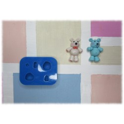 Teddy Bear Silicone Mould (2)