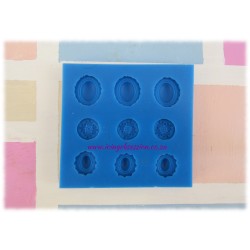 Brooch Silicone Mould (Triples)