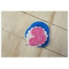 Barbie Logo Silicone Mould (B Alphabet)