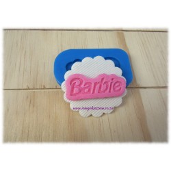 Barbie Logo Silicone Mould (Print)